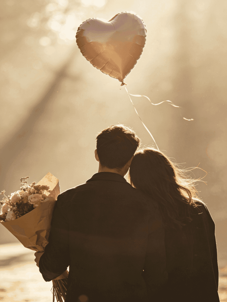 Couple on the terrace