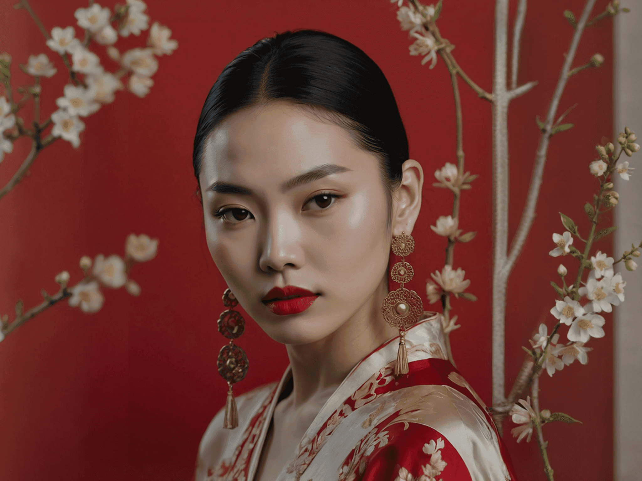 Guest portrait in traditional dress